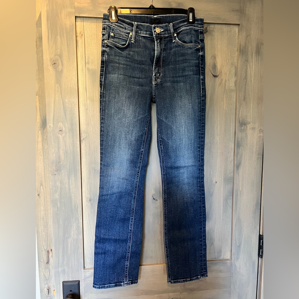 MOTHER Blue Ankle & Cropped Jeans